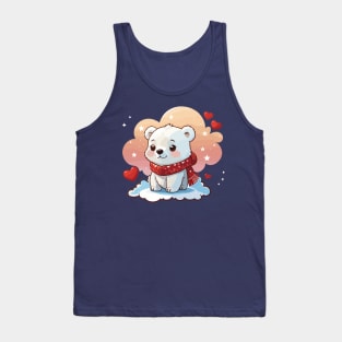 cute Polar bear Tank Top